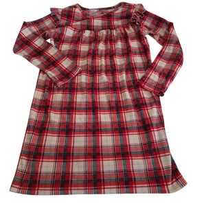 Plaid Kids Pajamas - Red and White Cat & Jack Size 10